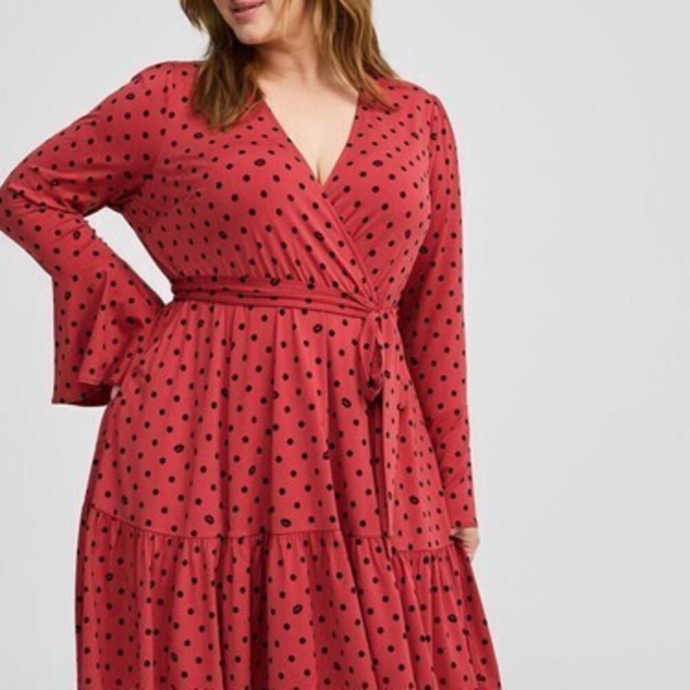 Marilyn Monroe Surplice Mini Dress